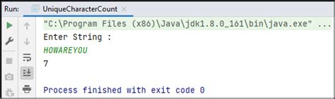 Write A Java Program To Count Unique Characters In String Codebun