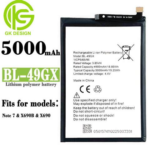 Gk Bl Gx X X Smart Mobile Phone Battery For Infinix Note