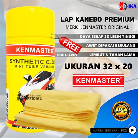 Jual Lap Kanebo Kenmaster Lap Motor Plas Chamois Mini Synthetic