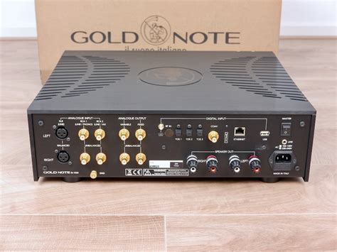 Gold Note IS 1000 Deluxe Highend Audio Integrated Amplifier Phono