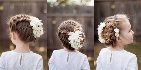 Braids With Flowers - Cute Girls Hairstyles