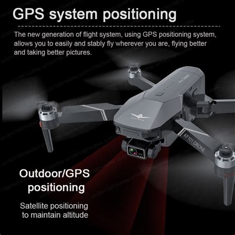 KF101 MAX 3KM GPS Drone 4K Camera With 3 Axis EIS Anti Shake Gimbal