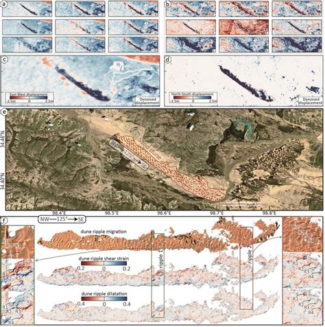 Surface Migration Signal Related To A Dune Near The Maduo Rupture