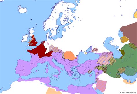 Year Of The Four Emperors Galba Historical Atlas Of Europe 14