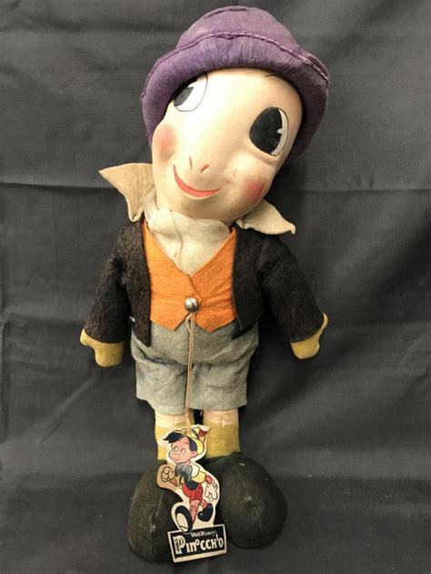 Sold Price 1940 Disney Jiminy Cricket Crown Toy Doll October 4 0118