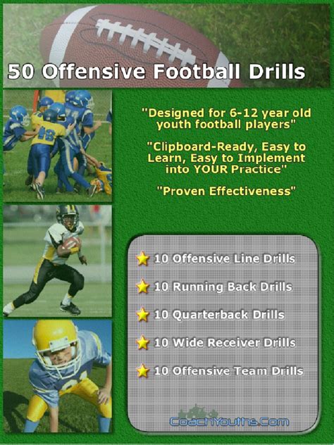 Offensive Drills | PDF | Quarterback | Positions (Team Sports)