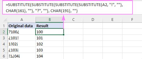 C Mo Eliminar Caracteres Especiales No Deseados En Excel