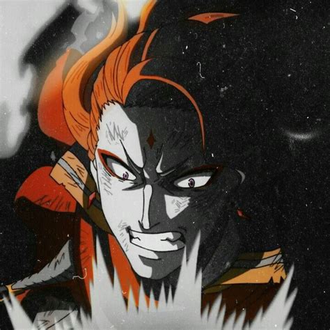 An Anime Character With Orange Hair And Black Eyes