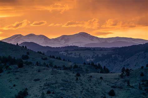 Sunset Morrison Colorado Stock Photo - Download Image Now - iStock