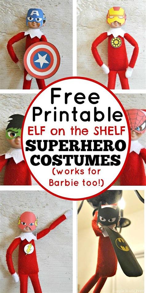 25 Free Elf On The Shelf Printables Easy Elf On The Shelf Ideas Artofit