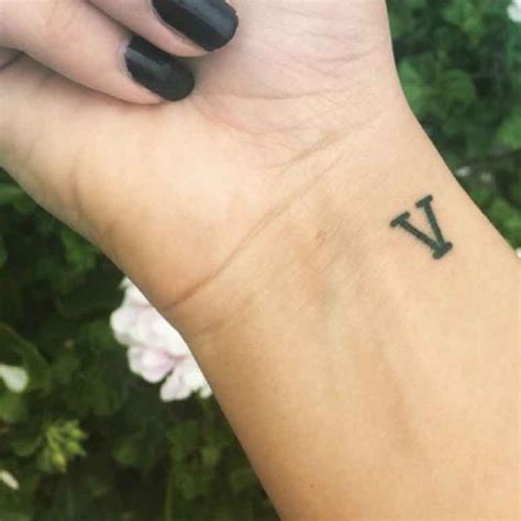 50 Letter V Tattoo Designs Ideas And Templates Tattoo Me Now