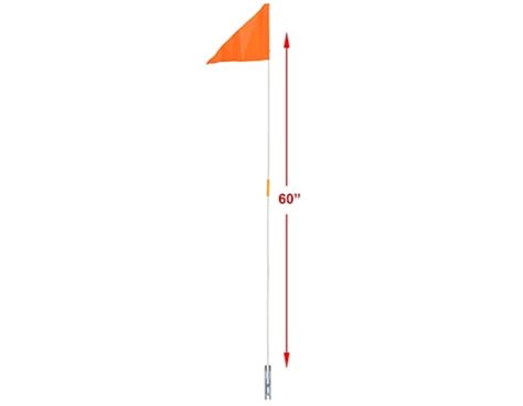 Bike Safety Flags 2pc 60 Orange Bike Flag Bicycle Flag Bike