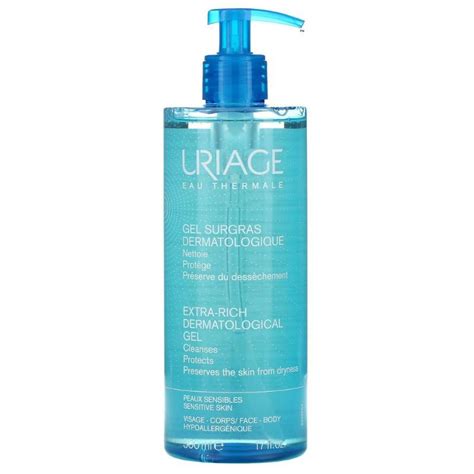 Uriage Extra Rich Dermatologist Gel Cleanser Gentle And Soap Free 500ml