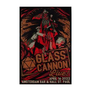 Amsterdam Bar & Hall St. Paul, MN 4/16/22 Poster | Shop the Glass Cannon Official Store