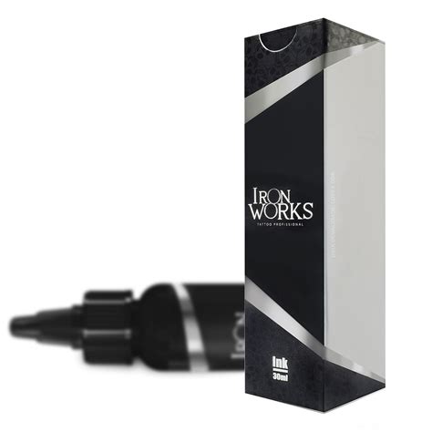 Art Fusion Tinta De Tatuagem Iron Works Preto Escuro 30ml