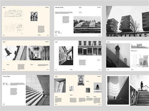 Architecture Portfolio Layout Ideas