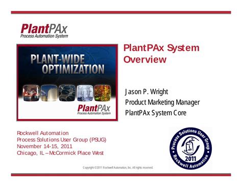 Pdf Plantpax System Overview Rockwell Automation Control System Architecture With Layered