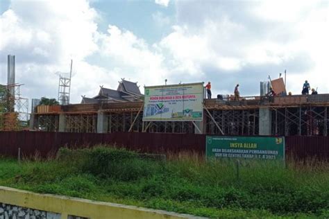 Progres Pembangunan Gedung Quran Center Riau Capai Persen