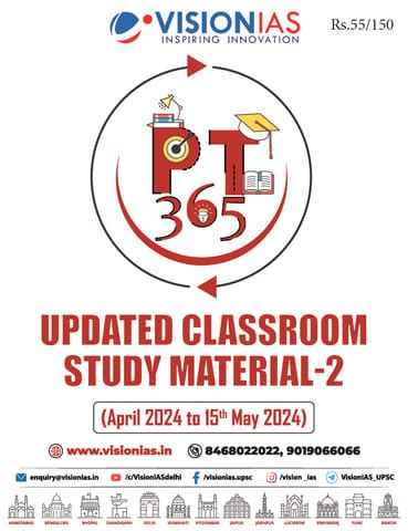 Updated Classroom Study Material Apr May Vision Ias Pt