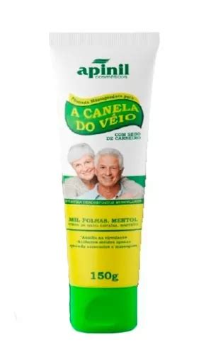 6 Pomada Canela De Velho Gel Massageador MercadoLivre