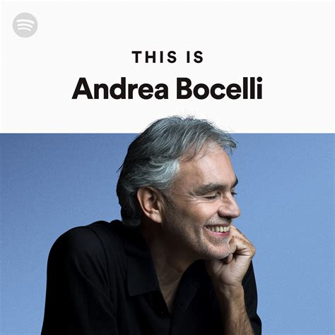 This Is Andrea Bocelli Playlist By Spotify Spotify