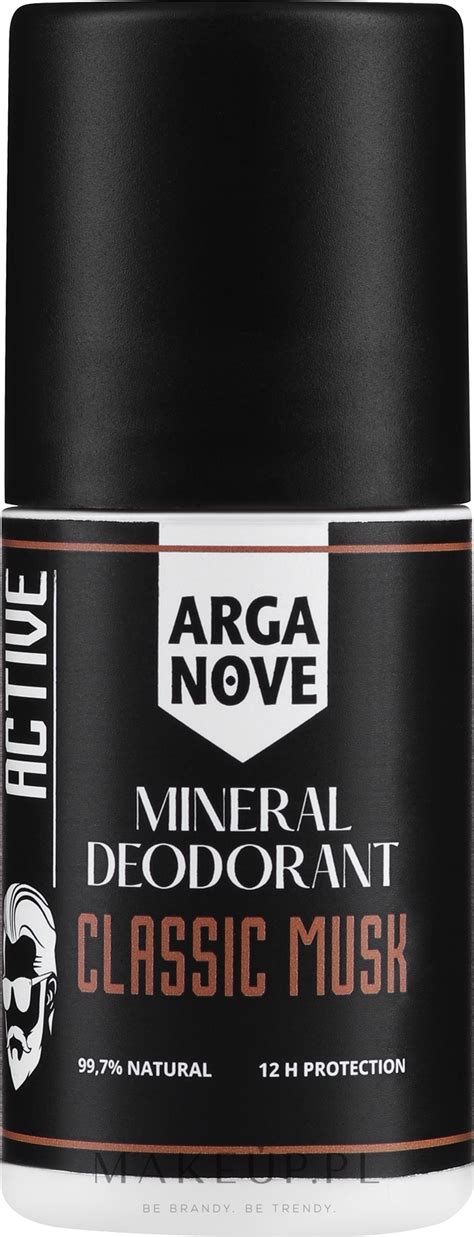 Arganove Musk Roll On Deodorant Naturalny dezodorant mineralny Piżmo