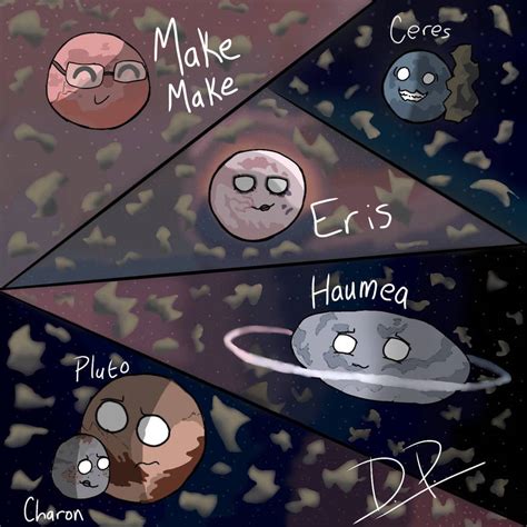 The Dwarf Planets by HaterRaider on DeviantArt