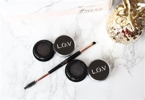 L O V Cosmetics Code Nude The Brow Collection Browlights Und ForeverBrows Mrsannabradshaw