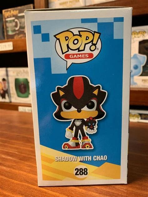 Sonic The Hedgehog Shadow With Chao 288 Funko Pop Vinyl Figure With