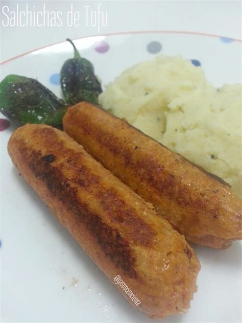 Salchichas De Tofu Con Pur De Patatas Todo Casero Platos