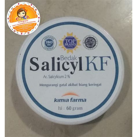 Jual Bedak Salicyl KF 60 GR Shopee Indonesia