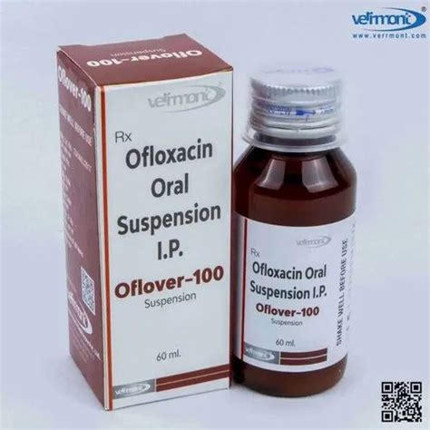 Syrup Oflover 100 Ofloxacin Oral Suspension IP 60ml At Rs 100 Bottle