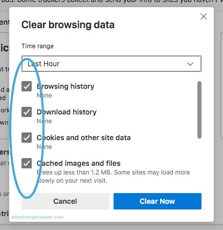 Clear Cache History And Cookies On Edge