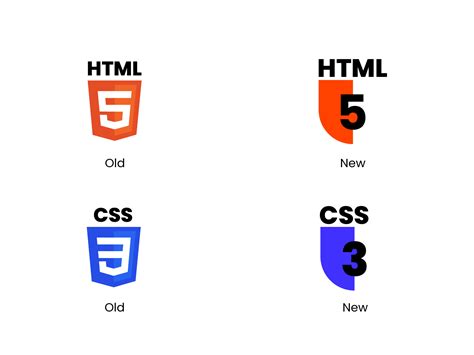 Html CSS New Logo concept 01 by Arpit Rajawat on Dribbble