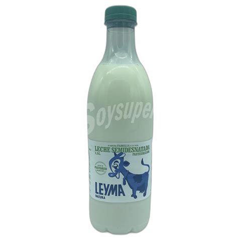 Leyma Natura Leche Fresca Semidesnatada Leyma Natura Botella 1 5 L