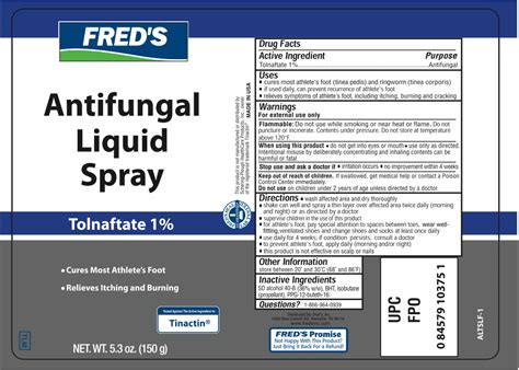 ndc   tolnaftate aerosol spray topical label information