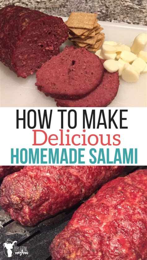 How To Make Delicious Homemade Salami Uplifting Mayhem