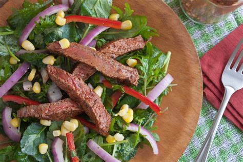 Grilled Sirloin Tip Steak Salad - Guiding Stars