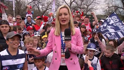 Atmosphere in Melbourne ahead of AFL grand final clash - ABC News