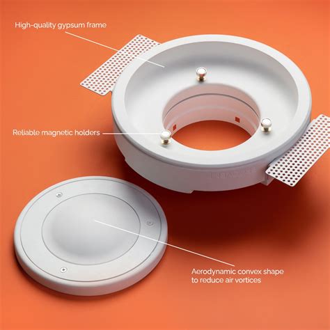 Frameless Air Diffusers ERGOVENT