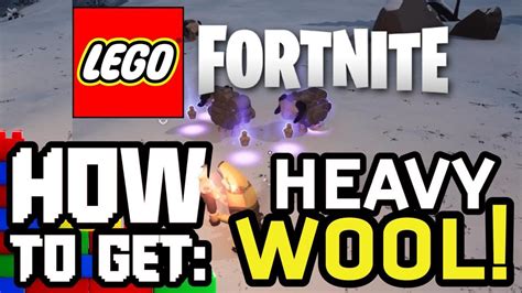 Lego Fortnite How To Get Heavy Wool Youtube