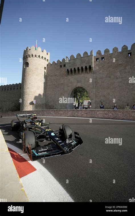 Baku, Aserbaidschan. 29th Apr, 2023. April 29, 2023, Baku City Circuit ...