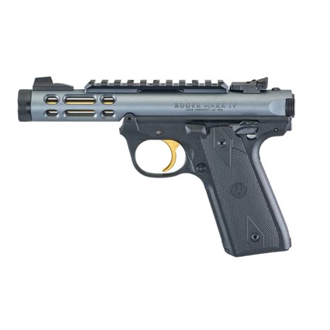 Ruger Mark Iv Diamond Grey 2245 22lr 4 Pistol One Stop Firearms