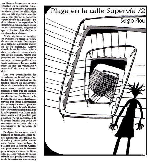 Plaga en la calle Supervía Sergio Plou