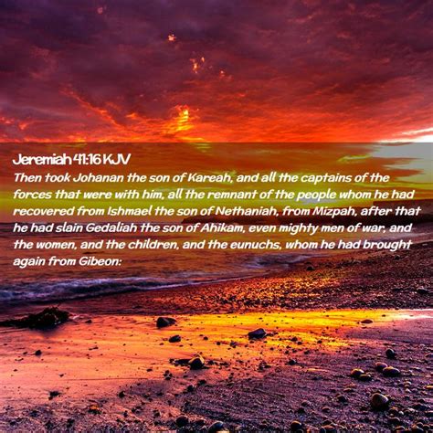 Jeremiah Kjv Bible Verse Images