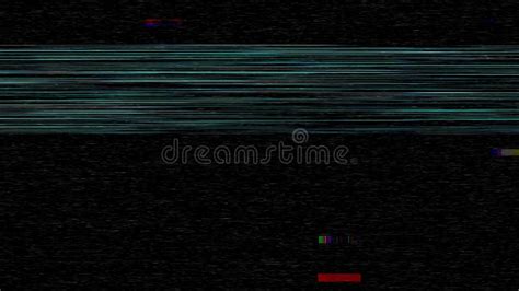 Vhs Real Defects Noise And Artifacts Glitches From An Old Tape Black