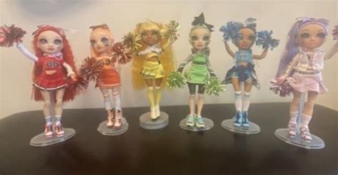 Rainbow High cheerleaders lot of 6 | #4643548379