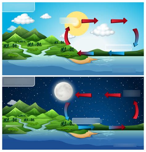 Land and Sea Breezes Diagram Diagram | Quizlet