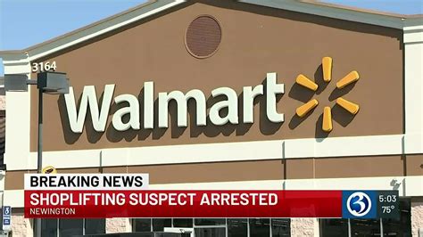 Shoplifting Suspect Arrested At Newington Walmart Following Struggle