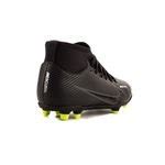 Nike Mercurial Superfly Club Mg Schwarz Dark Smoke Grau Wei Neon